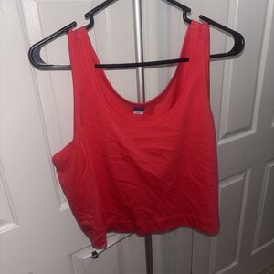 Old Navy Women's Pink Tank Top Size Large Preown Good Condition